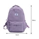 thumbnail image 5 of Mochila Mujer Gran Capacidad Niñas Mochilas Escolares Color Sólido para Deporte (Morado) Ehuebsd Para Estrenar, 5 of 9