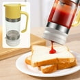 thumbnail image 1 of PRETXORVE High Borosilicate Glass Honeys Bottle Honeys Dispenser No Drops, 1 of 6