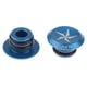 thumbnail image 4 of Bicicleta de carretera 1 par Mini manillar de aluminio Bar End Caps Bungs Azul Cola enchufe del extremo de la barra de la bicicleta, 4 of 8