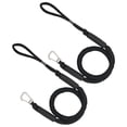 thumbnail image 4 of Bungee Dock Line Boat Rope Rope Bungee for PWC for Pontoon Fishing Boat Kayak Canoe Accs Black 2pcs, 4 of 9