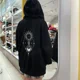 thumbnail image 4 of Serie de televisión 2024 Eclipse Akk Ayan Disfraz de cosplay Adulto Unisex Sudadera con capucha negra con cremallera Abrigo superior Chaqueta Jersey Sudadera informal, 4 of 4