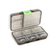 thumbnail image 1 of Injueey Organizador de pastillas, Mini almacenamiento semanal para tabletas, dispensador sellado de gran capacidad, soporte diario, recordatorio de viaje Almacenamiento y organización del hogar Gris Injueey HA012381-05, 1 of 6