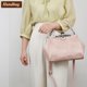 thumbnail image 5 of Bolso Retro de piel sintética con cera de aceite hueca para mujer, bolso cruzado con cierre de beso, bolso de mensajero Vintage, bolsos Vintage con cierre para mujer, 5 of 5