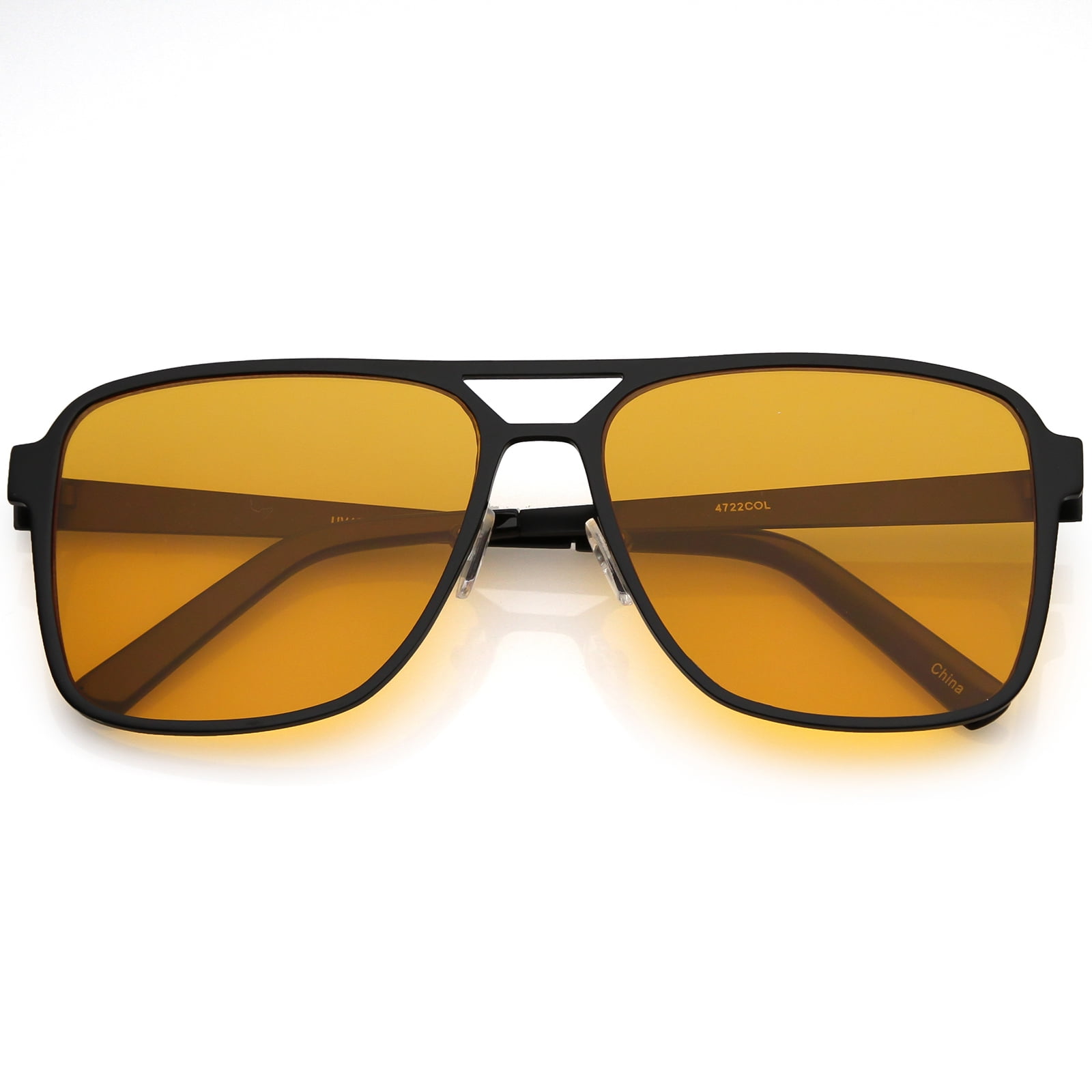 flat top aviator square sunglasses