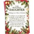thumbnail image 1 of Tarjeta de Navidad ATTLVV para hija, regalo de feliz Navidad, 1 of 6