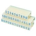 thumbnail image 1 of Unique Bargains Plastic Font Size 3 Numeral 0-9 Alphabet A-Z Detachable Number Letter Stamp Set, 1 of 5