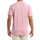 thumbnail image 3 of CAMISAS POLO PARA HOMBRE INSPIRE CHIC DE MANGA CORTA LIGERAS, AJUSTE REGULAR, CASUAL, DE NEGOCIOS, CAMISA DE GOLF S ROSA, 3 of 6