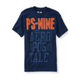 thumbnail image 1 of Aeropostale Boys Nine 1987 Camiseta básica, Azul, 4, 1 of 1