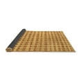 thumbnail image 2 of Ahgly Company Indoor Square Abstract Brown Contemporary Area Rugs, 3' Square, 2 of 4