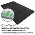 thumbnail image 3 of Microdry Yoga Mat Extra Thick Skid Resistant XL 72" x 48" Black, 3 of 6