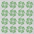 thumbnail image 1 of Ahgly Company Indoor Square Patterned Green Novelty Area Rugs, 7' Square, 1 of 6
