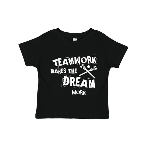 Inktastic Lacrosse Teamwork Boys or Girls Toddler T-Shirt