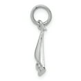 thumbnail image 3 of 14K White Gold Polished 3-Dimensional Sailboat Charm Pendant Jewelry 19 x 12 mm, 3 of 3