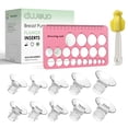 thumbnail image 1 of Kit de dimensionamiento de bridas para extractores de leche Dwelio con insertos de silicona, 1 of 7