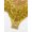 Gold, variant on Aislor Womens Sparkling Sequins Fringed Cross Back Latin Jazz Salsa Dress Leotard Bodysuit