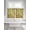 Brown, variant on Yellow Lemons Bathroom Window Curtain, Summer Botanical Checkered Pastoral Light Filtering Coffee Kitchen Curtains, Bedroom Living Room Curtains 2 Panel 84"x54"