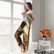 thumbnail image 5 of Fotbe Egyptian Cat Pharaoh Magic Pantalones de Pijama para Mujer, Pantalones de Dormir, Pantalones Pj con Cordón y Bolsillos-Medium, 5 of 6