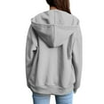 thumbnail image 6 of Dyfzdhu Hoodies Sweatshirt For Fall Winter Tops Long Sleeve Shirts Oversized Tshirts Round Neck Hoodies For Women, 6 of 7