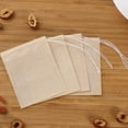 Askfic tea bag 100pcs Tea Filter Bags Drawstring Empty Tea Bags Loose ...