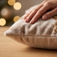 thumbnail image 6 of 2026 Christmas Indoor Home Decor 4 Pack Christmas Decorative Throw Pillow Covers Scene Visual Holiday Cushion Slipcovers Pillow Cases With Hidden Zipper For Sofa Couch Indoor, 6 of 7