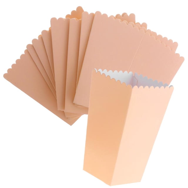 Cajas de palomitas de maíz Sunnimix Contenedor de dulces Color Rosa 8 piezas