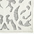 thumbnail image 3 of My Texas House Lady Bird 1'11" X 3' Gray Damask Outdoor Rug, 3 of 9