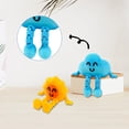 thumbnail image 4 of Cute Weather Series Sitting Figurines Moon Sun Star Cloud, 3D Printed Desktop Decor Cartoon Ornaments Creative Gift Set B, 4 of 5