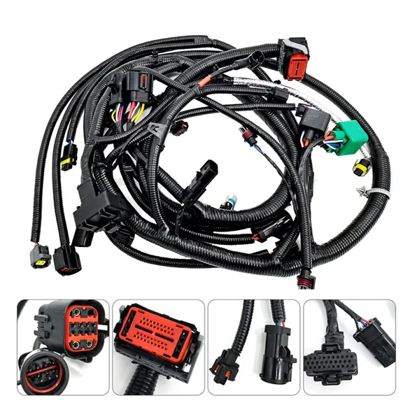For 2005 - 2007 Ford Super Duty F250 F350 F450 F550 6.0L Engine Wiring Harness
