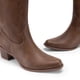 thumbnail image 3 of Botas DREAM PAIRS DWUMMB2502 Marrón de PU con Punta Cuadrada, 3 of 7