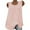 Pink, variant on Pntutb Womens Sleeveless Baggy T-Shirt Vest Tee Blouse Tank Tops Plus Size