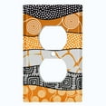 thumbnail image 2 of Metal Light Switch Plate Cover Colorful Safari African Tribal Art Pattern SFR034, 2 of 13