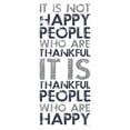 thumbnail image 3 of Marrott, Stephanie 13x24 Black Modern Framed Museum Art Print Titled - Happy People, 3 of 5