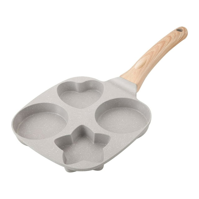 Sartén Antiadherente de Piedra Maifan para Hamburguesas, Fondo Plano y Grueso, para Cocina de Inducción, Universal, para Mini Tortillas.
