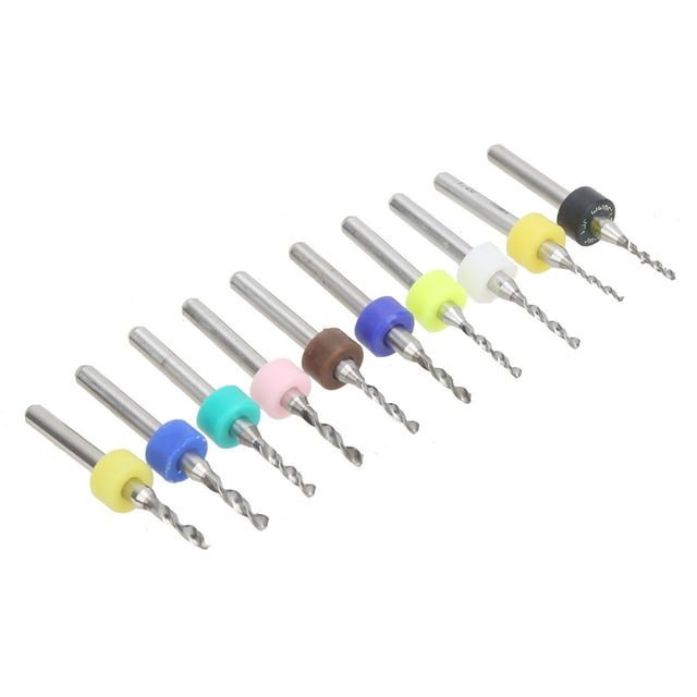 Micro Shank Talad Bit, Mini Butad Broad Universal Para El Trabajo de Trabajo Confiable para la Mano de Obra Cementada para la Placa de Circuito