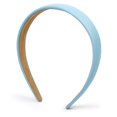 thumbnail image 2 of Blue Headbands for Women 1 Inch Halloween Headbands Wide Thick Red Hairband Faux Leather Headband for Women and Girls Fashion Plastic Hard Head Band Solid Colors（2 packs）, 2 of 15