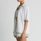 thumbnail image 4 of Blusa suelta para mujer y encaje de onda corta con cordón elegante ropa de playa de verano FLhrweasw Nuevo, 4 of 7