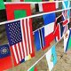 thumbnail image 3 of 2025 String Flags Pennant Banners, 100 Different Countries Decorative Banners, Multicolor Polyester, 25M Length, 3 of 5