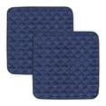 thumbnail image 2 of Happy Date Non Slip Absorbent Washable Incontinence Pad underpad Seat Chair Absorbent Pads for Seniors Adult Children or Pet Underpad Dark Blue 22 05" x 20 87" 2Pcs, 2 of 9
