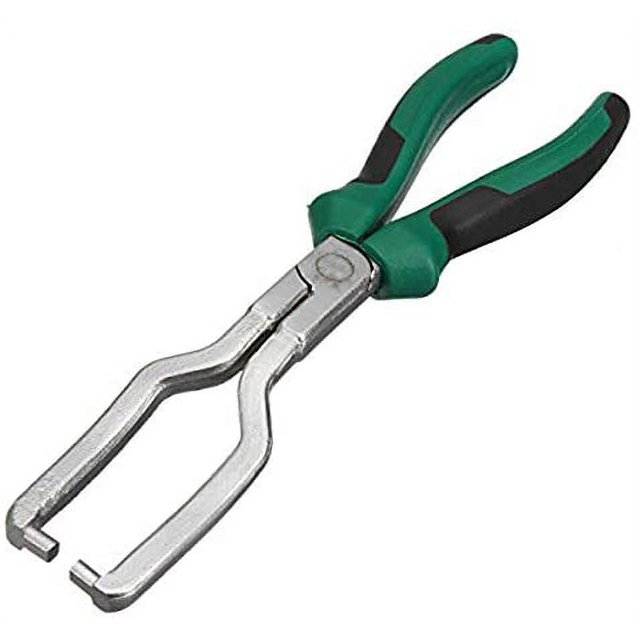 Grifo de manguera de gasolina, filtro de combustible con abrazadera de goma especial, abrazadera de extracción de manija de manguera de combustible