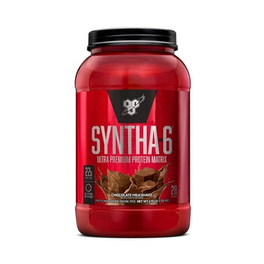 BSN Syntha 6 Whey Protein Powder, Chocolate, 2.91lb