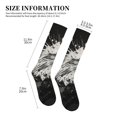 thumbnail image 4 of Pofeuu Ink Style Bald Eagle Print Compression Socks for Women & Men Circulation - Best Support for Nurses,Running,Athletic,Sports, 4 of 7