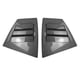 thumbnail image 1 of Car Rear Triangular Window Louvers Shutters Blinds Cover Trim for VA 2014-2021 Carbon Fiber, 1 of 5