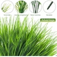 thumbnail image 3 of 12Pcs Artificial Wheat Grass Faux Shrubs Plastic Greenery Plants Indoor Outdoor Home Garden Kitchen Bathroom Office Verandah Wedding Décor (Green), 3 of 9