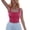 Red, variant on Workout Tops for Women Women's Solid Color Sports Running Fitness Yoga Comfortable Small Tank Tops Apparel Bra