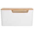 thumbnail image 1 of Floor Cord Covers,Cable Box Small Cable Cord Organizer Box TV Cord Box Solid Performance, 1 of 14