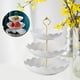 thumbnail image 4 of Soporte desmontable para pasteles Soledad bandeja de postres estilo europeo Puesto de pasteles, 4 of 8