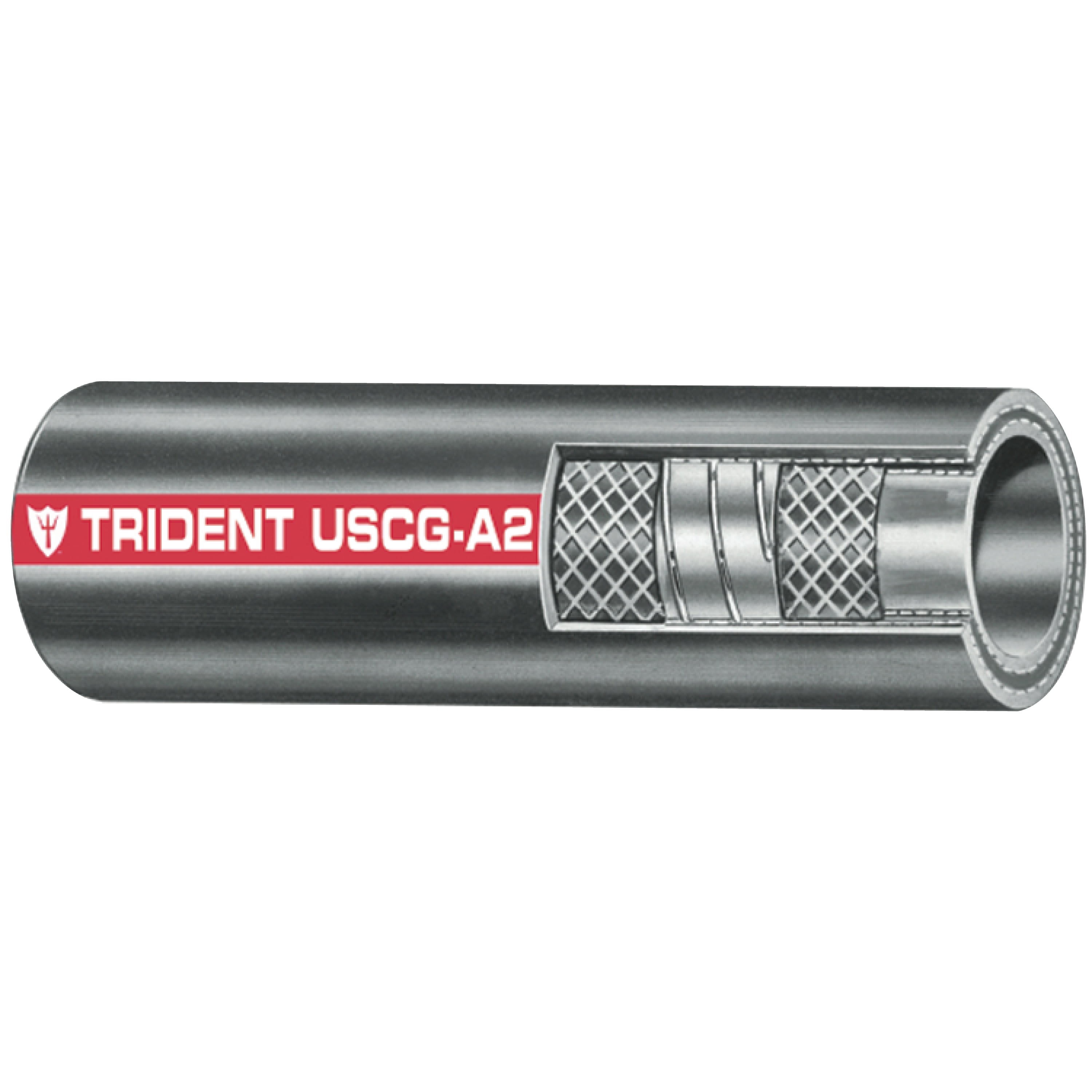 Trident Type A2 Fuel Fill Marine Hose with 100 Working Pressure