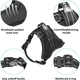 thumbnail image 4 of Dog Harness Tailup Pet Products Adjustable Reflective Vest Walking Lead Leash for Puppy Mesh Harness for Small Medium Dog ShopWise Round, 4 of 9