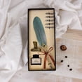 thumbnail image 1 of Vintage Feather Quill Dip Pen Writing Ink Set Perfect for Signing Handwriting School Office Stationery Gift Excellent Wedding Souvenir, 1 of 4