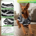 thumbnail image 5 of Grey Tiger Stripe Camouflage Hawaiian Shirt for Adults and Dogs, Tropical Summer Design, Comfortable Short Sleeve Beach Apparel for Pets and Owners, 5 of 8